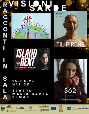 VISIONI SARDE NEL MONDO - Il 15 aprile nell'ambito della terza tappa della rassegna 