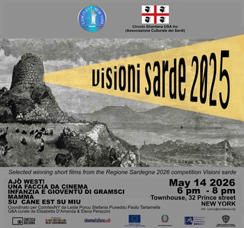 VISIONI SARDE NEL MONDO - Il 14 maggio a New York