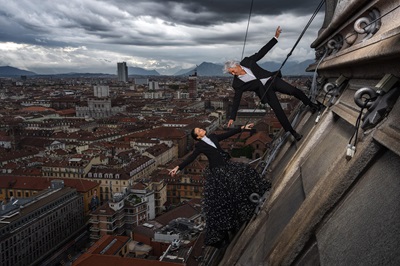 PIANO SEQUENZA - LA MOLE - L�omaggio fotografico al cinema alla Mole Antonelliana