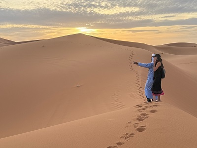 TAWADA LIVE - Performance di musica e immagini nel deserto del Marocco della regista Maria Arena
