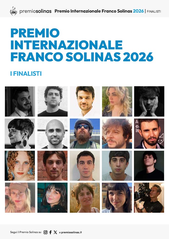 PREMIO SOLINAS 41 - Annuncio finalisti dell'edizione 2026