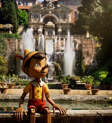 ETERNO PINOCCHIO - A Villa d'Este, 200 anni di Collodi tra audiovisual mapping, musica, cinema, letteratura