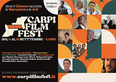 CARPI FILM FEST 4 - Narrazioni e Arti il tema guida di questa edizione