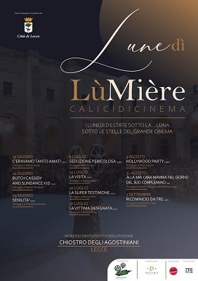 LUNEDILUMIERE CALICIDICINEMA - Il 31 agosto a Lecce proiezione di 