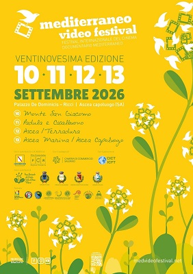 MEDITERRANEO VIDEO FESTIVAL 29 - Dal 10 al 13 Settembre