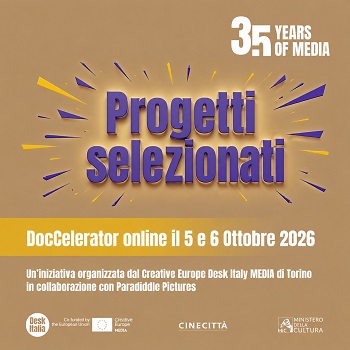 DOCCELERATOR ITALIA - I progetti selezionati