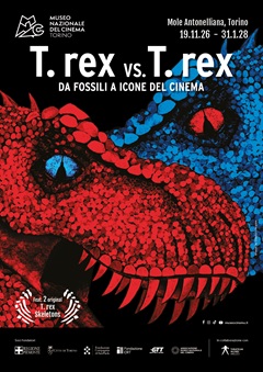 T. REX VS T.REX. DA FOSSILI A ICONE DEL CINEMA - La mostra a Torino