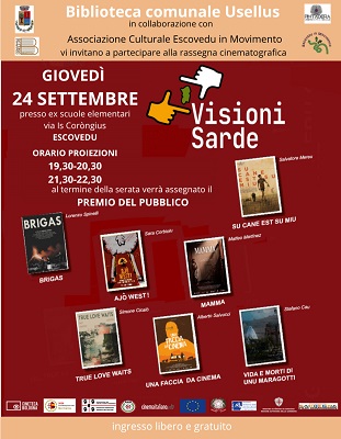 VISIONI SARDE NEL MONDO - Il 24 settembre tappa a Escovedu