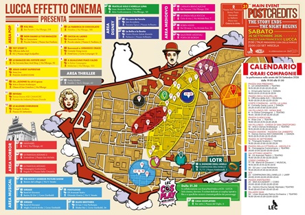 LUCCA EFFETTO CINEMA 14 - Sabato 26 settembre a partire dalle ore 19