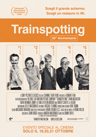 TRAINSPOTTING - Torna in sala restaurato dal 19 al 21 ottobre