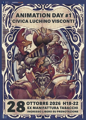 ANIMATION DAY # 1 CIVICA LUCHINO VISCONTI - La Civica Scuola di Cinema Luchino Visconti celebra la  Giornata Mondiale dell�Animazione