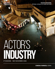 ACTOR'S INDUSTRY - A Roma il primo meeting dell'attore indipendente
