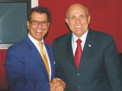 Pino Tordiglione incontra Rudolph Giuliani
