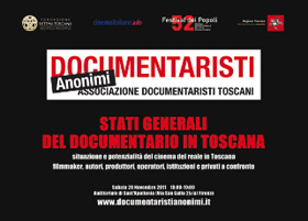 Stati Generali del Documentario in Toscana: il programma