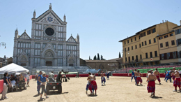 I CALCIANTI: si gira a Firenze tra finzione e realta’