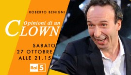 Rai5, omaggio a Roberto Benigni per i 60 anni