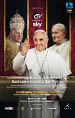 La cerimonia di Canonizzazione di Papa Giovanni XXIII e Papa Giovanni Paolo II in 3D live nei The Space Cinema