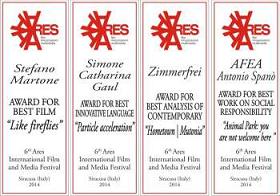 I vincitori dell'Ares Film e Media Festival 2014