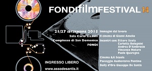 Dal 21 al 27 settembre la XIV edizione del FONDIfilmFESTIVAL