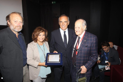 VENEZIA 73 - Ugo Gregoretti riceve il Premio Bianchi