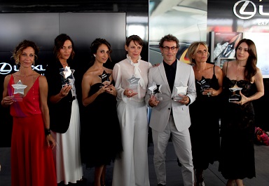 VENEZIA 74 - Premio Starlight Cinema Award a Ferrari, Foglietta, Bobulova, Caprioli, D'Amico e Natoli