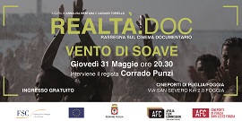 VENTO DI SOAVE - Il 31 maggio a Foggia per Realt.doc
