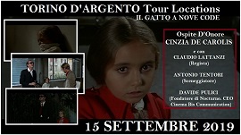 TORINO D'ARGENTO LOCATIONS TOUR - Il 15 settembre un tour dedicato a 