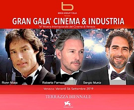 VENEZIA 76 - Ronn Moss, Sergio Muniz e Roberto Farnesi al Gran Gal Cinema & Industria