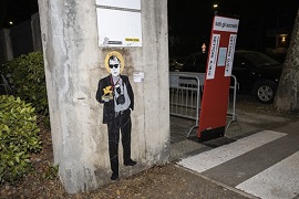 VENEZIA 78 - La Street Artist Laika omaggia Pietro Coccia