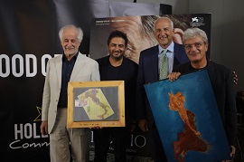 VENEZIA 78 - Premio Fondazione Mimmo Rotella a Mario Martone e Toni Servillo per 