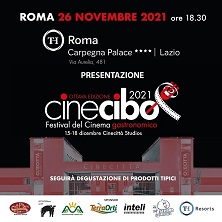 CINECIBO FESTIVAL 2021 - Venerdì 26 novembre a Cinecitta'