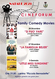CINEFORUM NATALE - Tre lunedi' di cinema a San Donaci