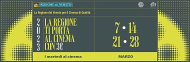 CINEMA - Tornano in Veneto gli appuntamenti a tre euro