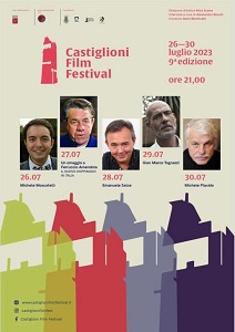 CASTIGLIONI FILM FESTIVAL 9 - A Castiglion Fiorentino dal 26 al 30 luglio
