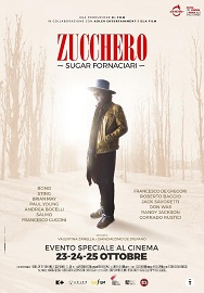 ZUCCHERO SUGAR FORNACIARI - Al cinema in 300 sale