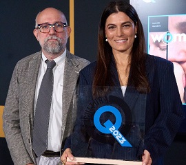 FESTA DEL CINEMA DI ROMA 18 - Consegnato a Valeria Solarino il Premio Q-Cultura