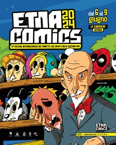 ETNA COMICS 2024 - Zerocalcare firma il manifesto dedicato a Luigi Pirandello
