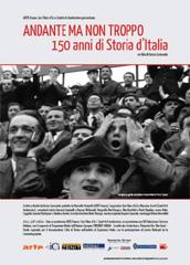 locandina di "Andante ma non Troppo - 150 Anni di Storia d'Italia"