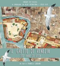 locandina di "Il Ghetto di Venezia. 500 Anni di Vita"