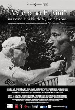 locandina di "Valeriano Falsini. Un uomo, una bicicletta, una passione"