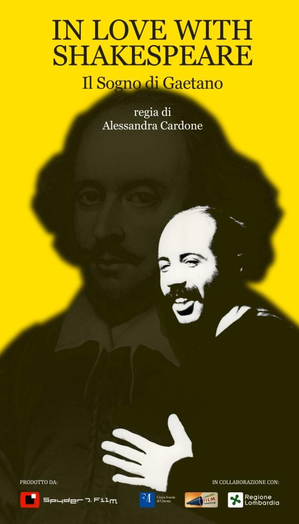 locandina di "In Love with Shakespeare - Il Sogno di Gaetano"