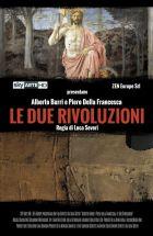 locandina di "Alberto Burri e Piero della Francesca, Le due Rivoluzioni"