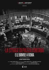 locandina di "La Strage di Piazza Fontana e le Bombe a Roma"