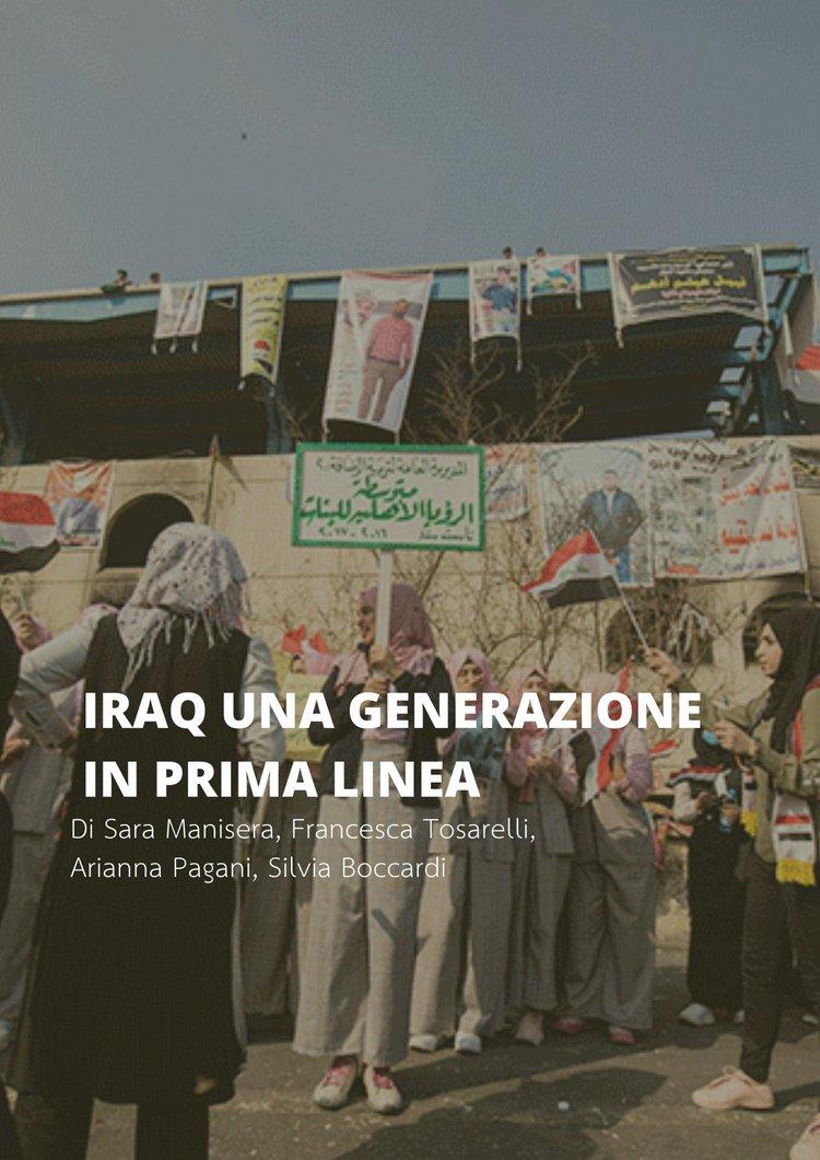 locandina di "Iraq: Gioventu' in Prima Linea"