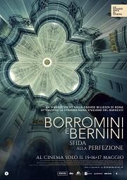locandina di "Borromini e Bernini. Sfida alla Perfezione"